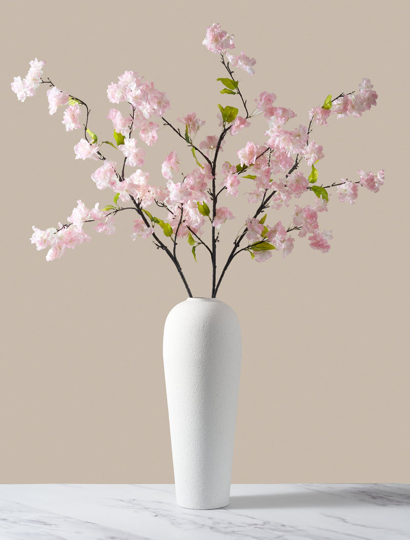 Flor de cerezo sintética alta - Rosa (3 tallos)