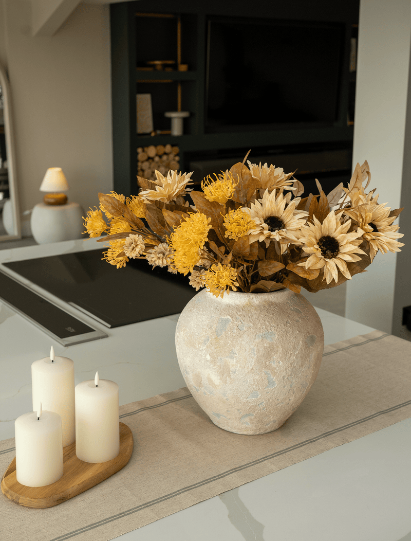 Faux Autumn Arrangement - Neutral