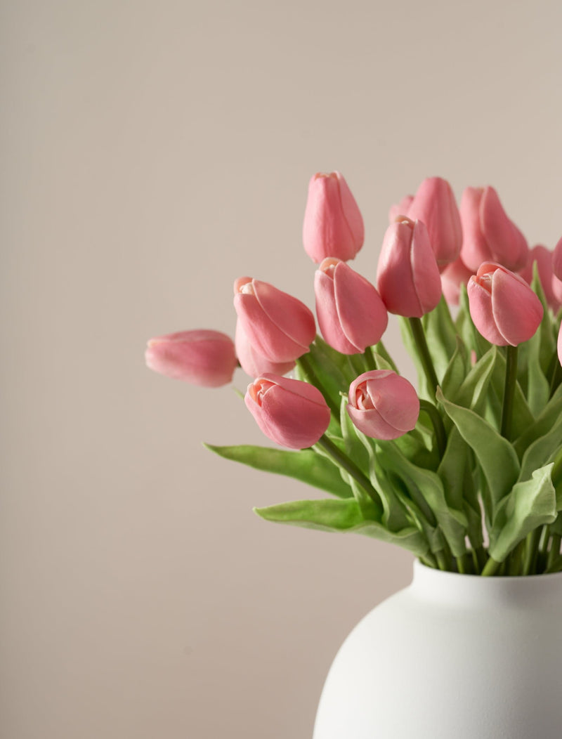 Tulipán sintético - Rosa (25 tallos)