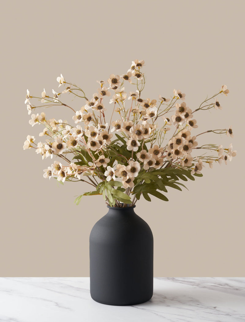 Faux Wax Flower - Cream (10 Stems)