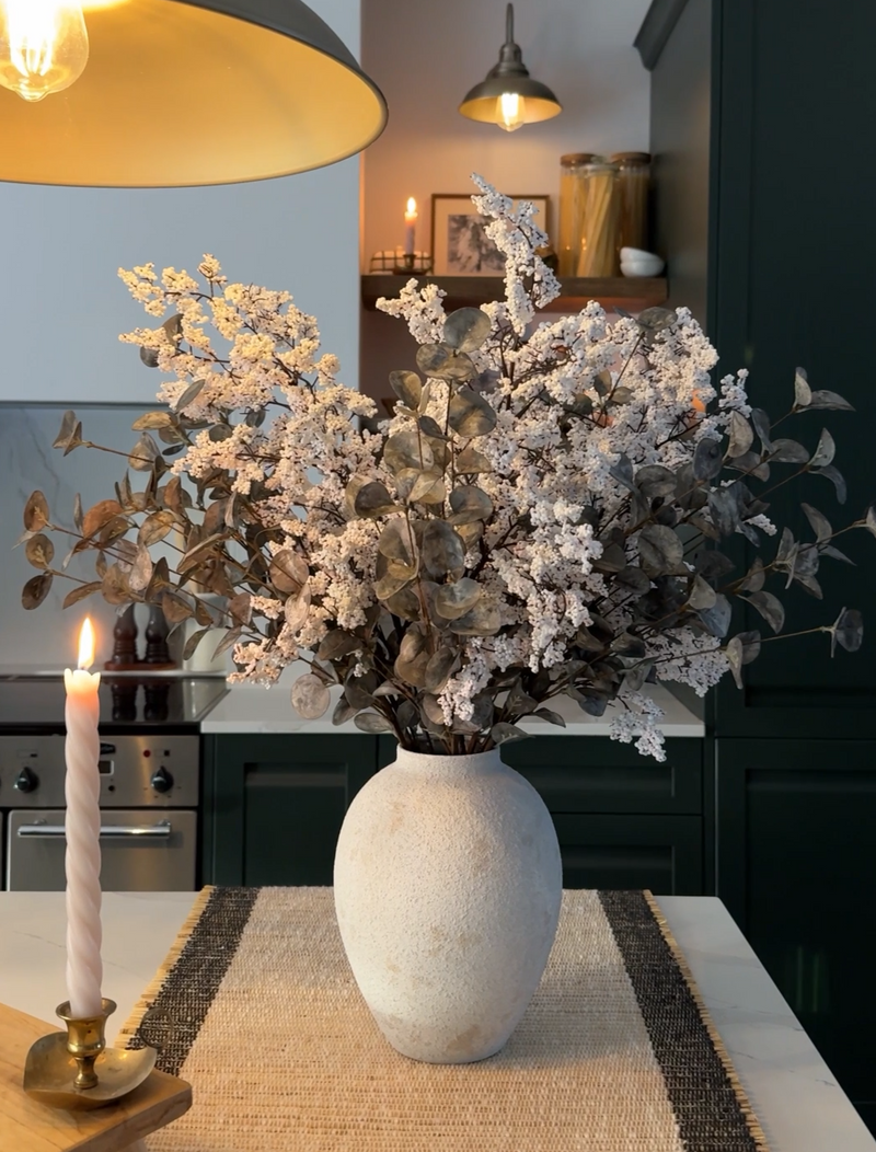 Faux-Arrangement - Winterbeere & Eukalyptus