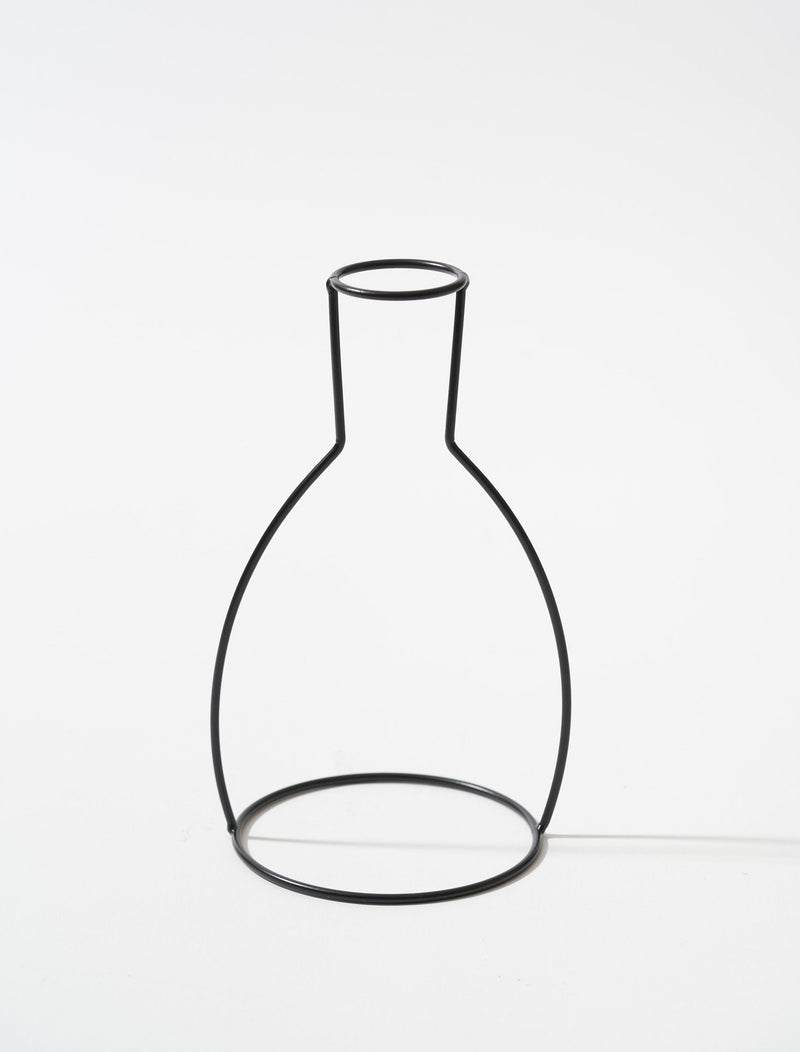 Outline Vase Nr. 2 - Schwarz