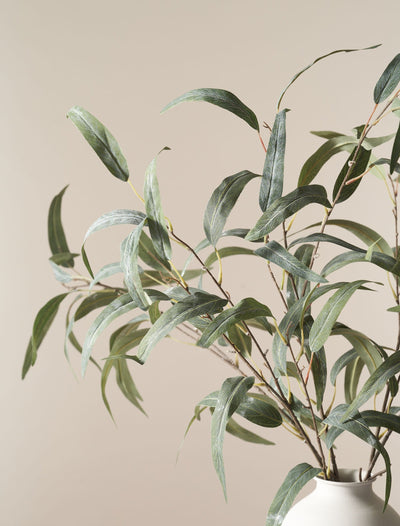 Faux wilg Eucalyptus - Groen (5 Stengels)