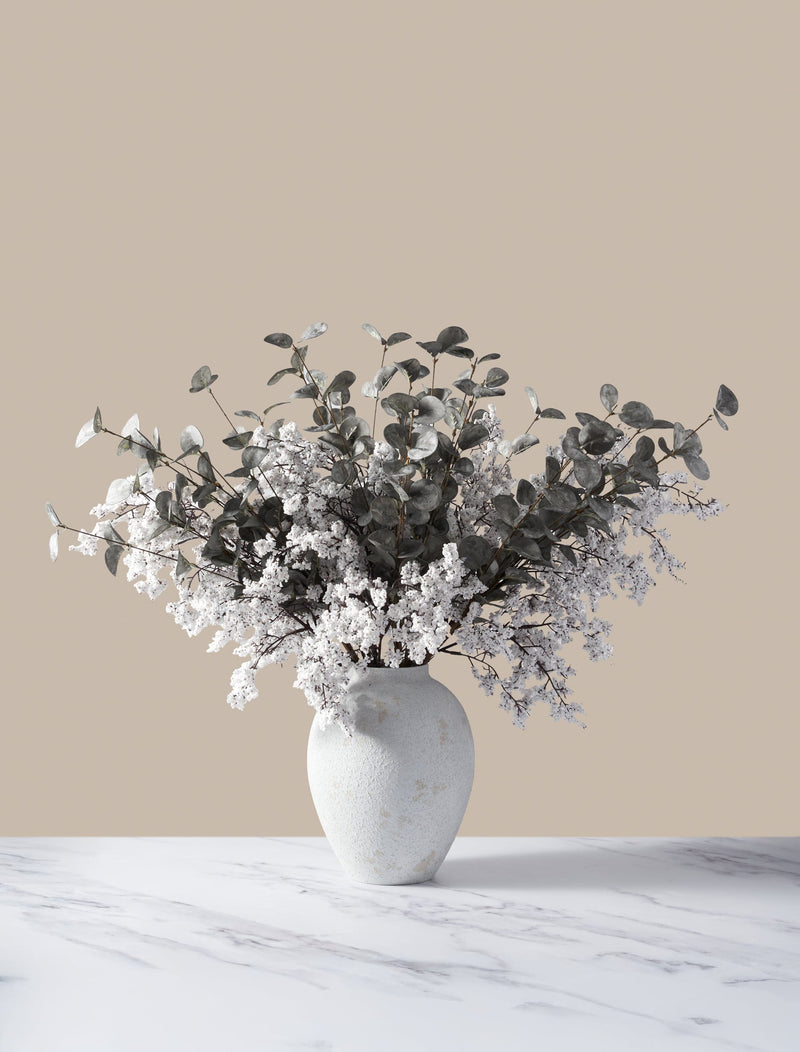 Faux Arrangement - Winterbes & Eucalyptus