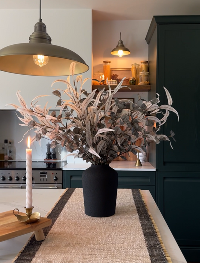 Faux Arrangement - Wilg Eucalyptus & Sierlijk Groen