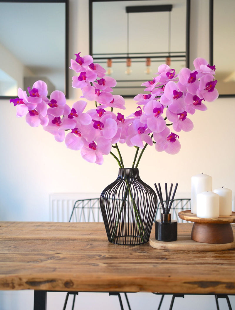 Faux orchidee - Magenta (4 stelen)