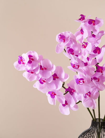 Faux orchidee - Magenta (4 stelen)