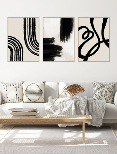 3 Prints Gallery Wall - 'Simply Scandi